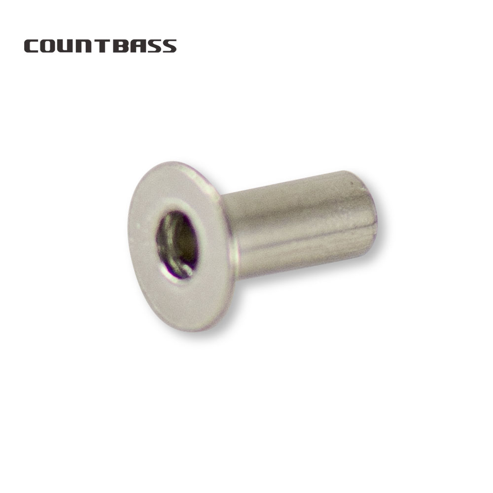 Fishing Lure Buzzbait - COUNTBASS 50pcs Blind Rivet Nut Aluminum