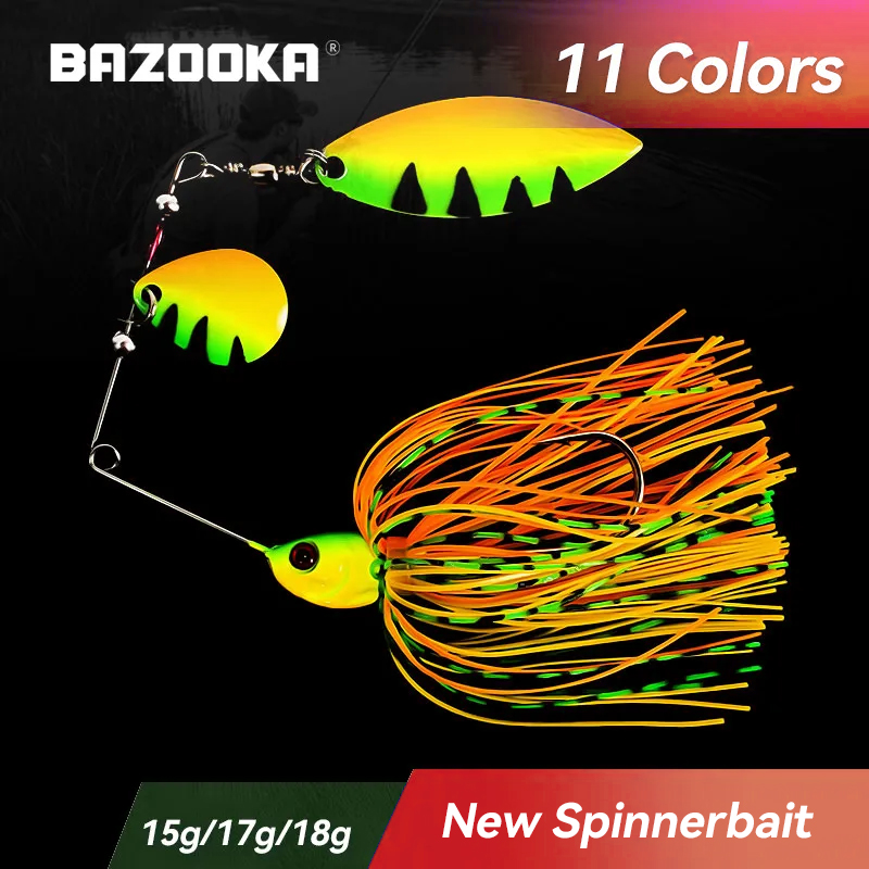 Fishing Lure Spinner - Bazooka 15g 18g Spinnerbait Fishing Lure