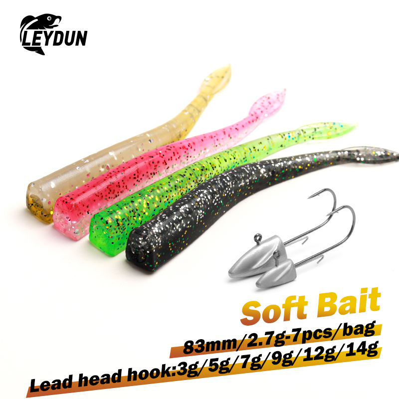 Fishing Lure Swimbait - LEYDUN BR Soft Bait Fishing Lures