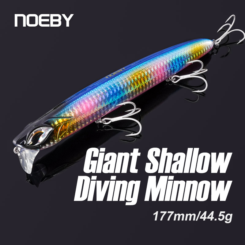 Fishing Lure Jerkbait - Noeby Shallow Diving Minnow 177mm 44.5g