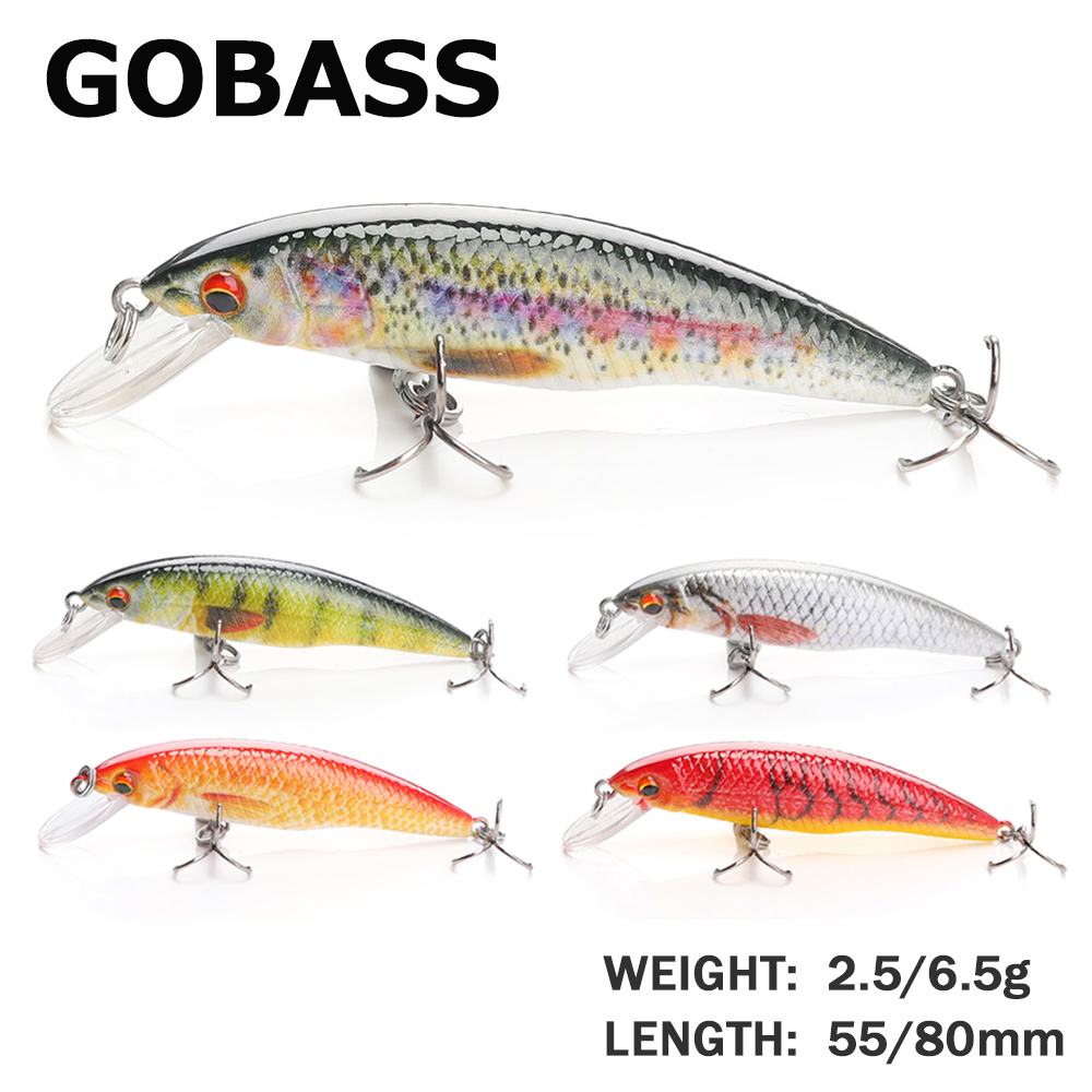 Fishing Lure Jerkbait - GOBASS Jerkbait Hunting Fishing Lure Wobblers