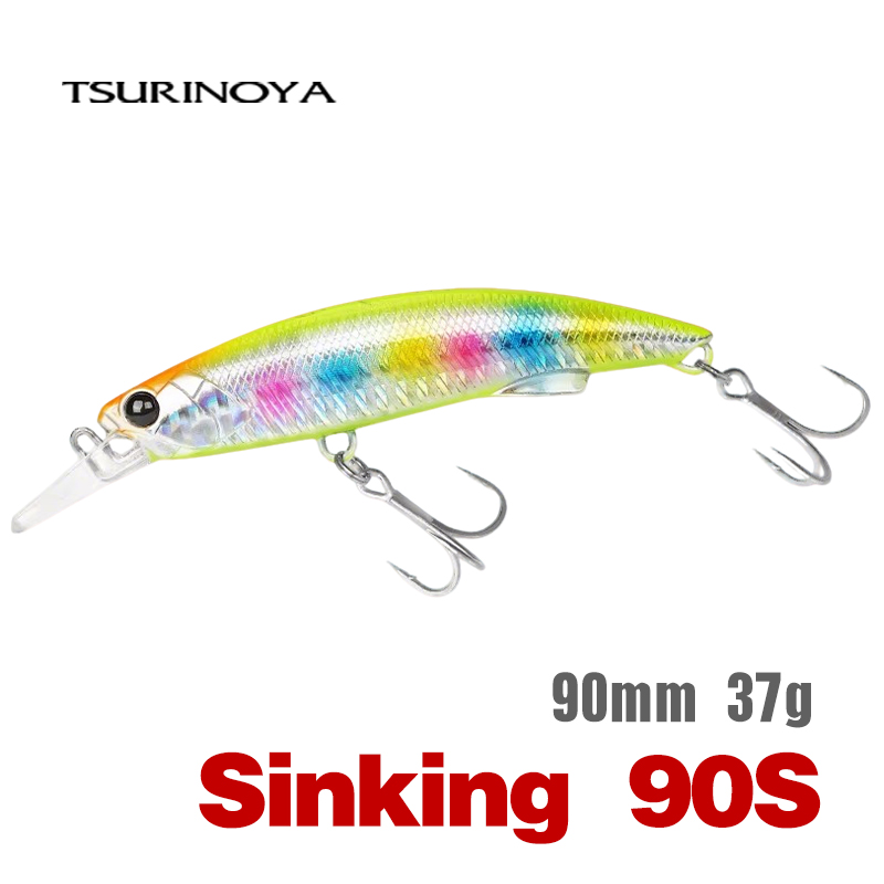 Fishing Lure Buzzbait - TSURINOYA 90S Heavy Minnow Sinking Fishing