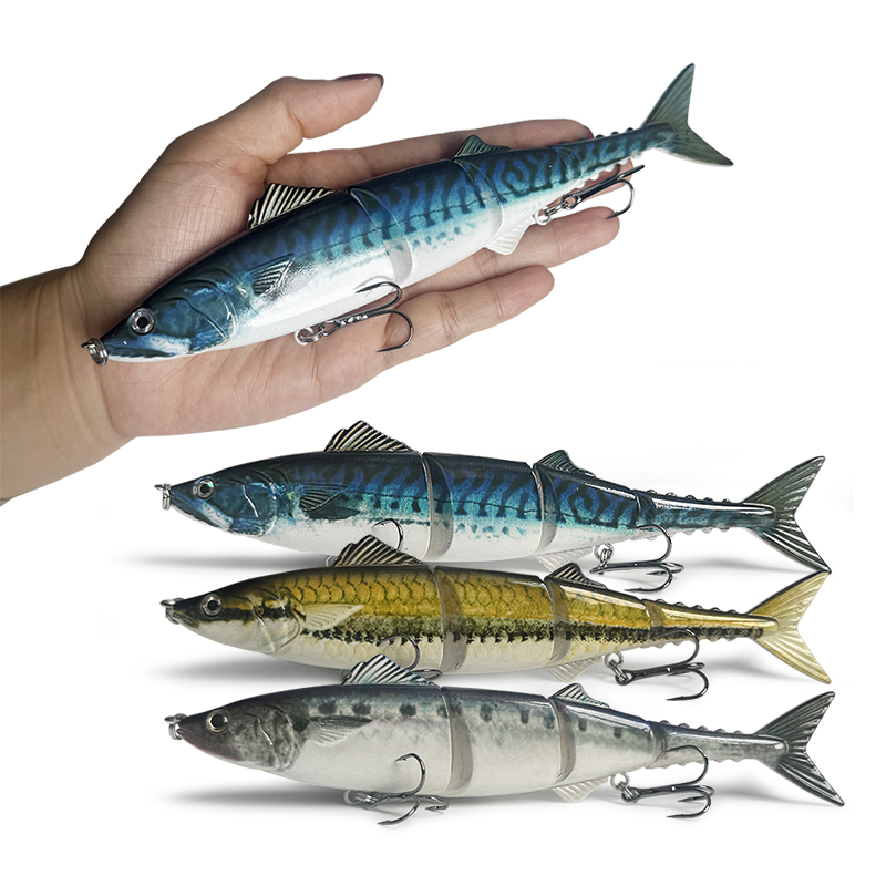 Fishing Lure Popper - 20cm55g Bionic Multi-Section Lure Fishing Baits