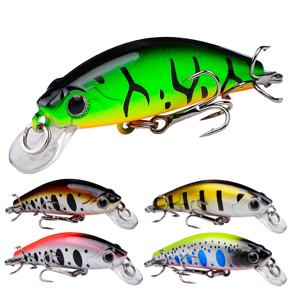 Fishing Lure Jerkbait - 5.6cm 6.8g Mini Sinking Minnow Wobblers