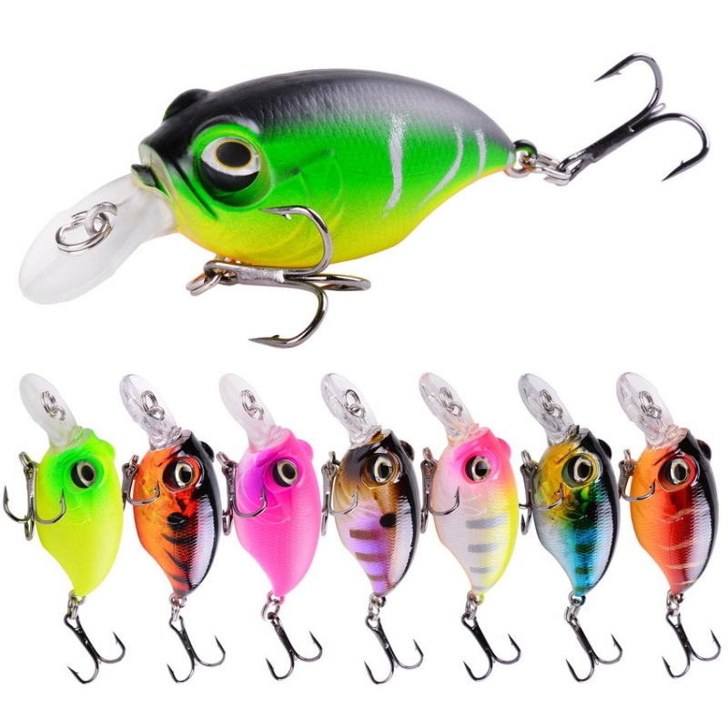 Fishing Lure Crankbait - 1 Pcs 5.8cm 8.4g Little Chubby
