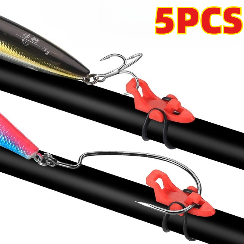 Fishing Lure Accessories - 5pcs Fishing Rod Pole Hook Keeper