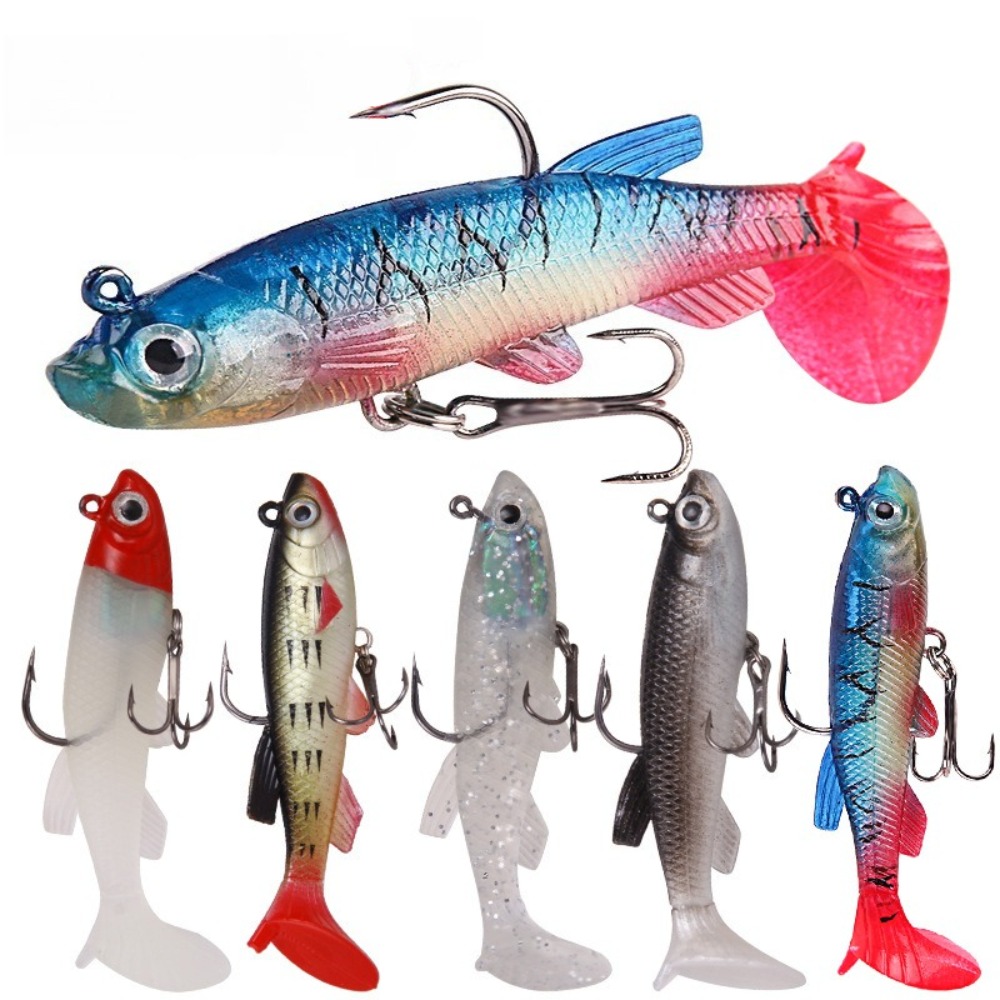 Fishing Lure Popper - 1pcs 5pcs 8.5cm 13g Soft Bait