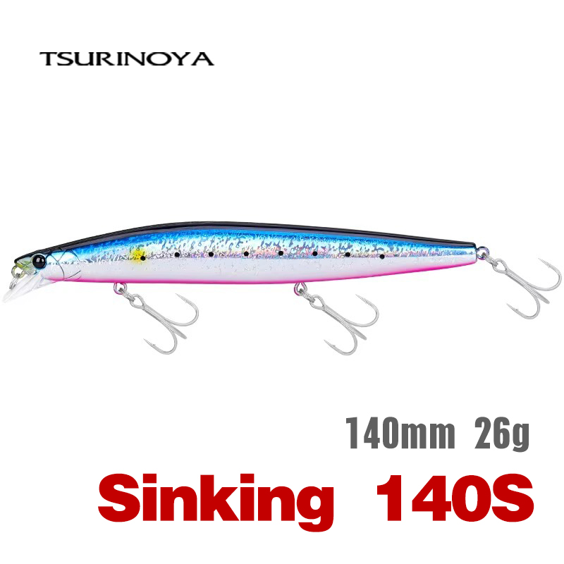 Fishing Lure Jerkbait - TSURINOYA Stinger 140S Fishing Lure Sinking