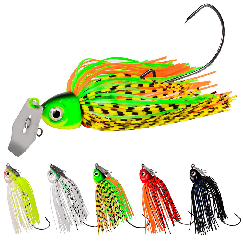 Fishing Lure Buzzbait - 12G/15G/20G/ Chatter Bait Spinner Bait Weedless