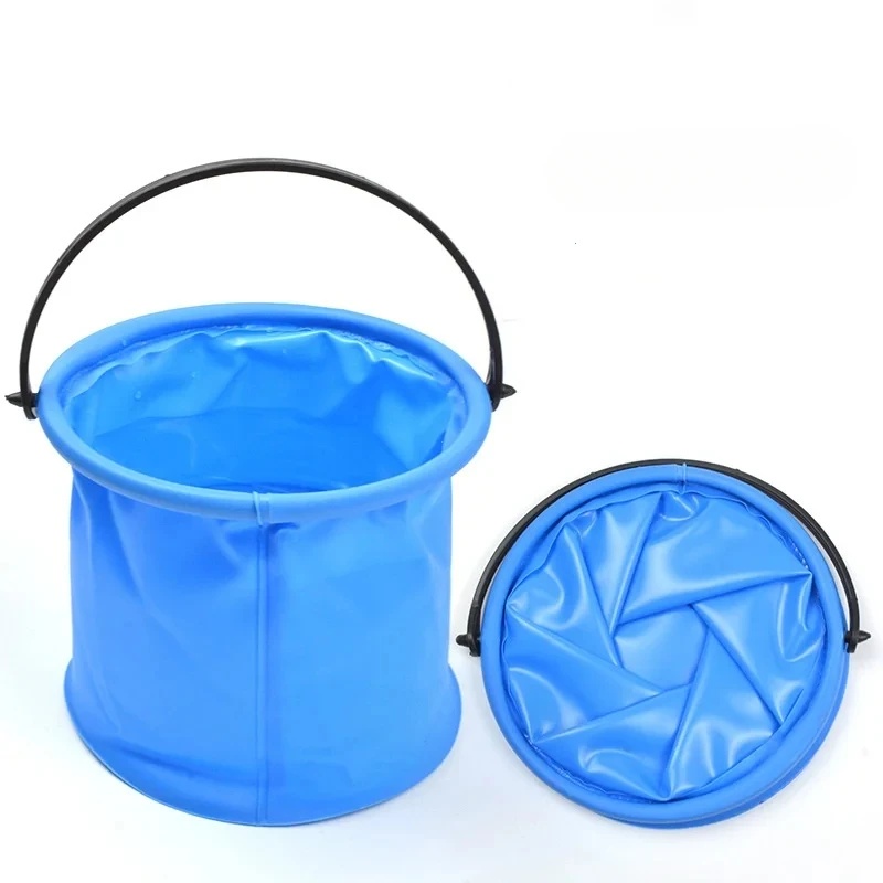 Fishing Lure Box - Folding Fishing Bucket Live Fish Box