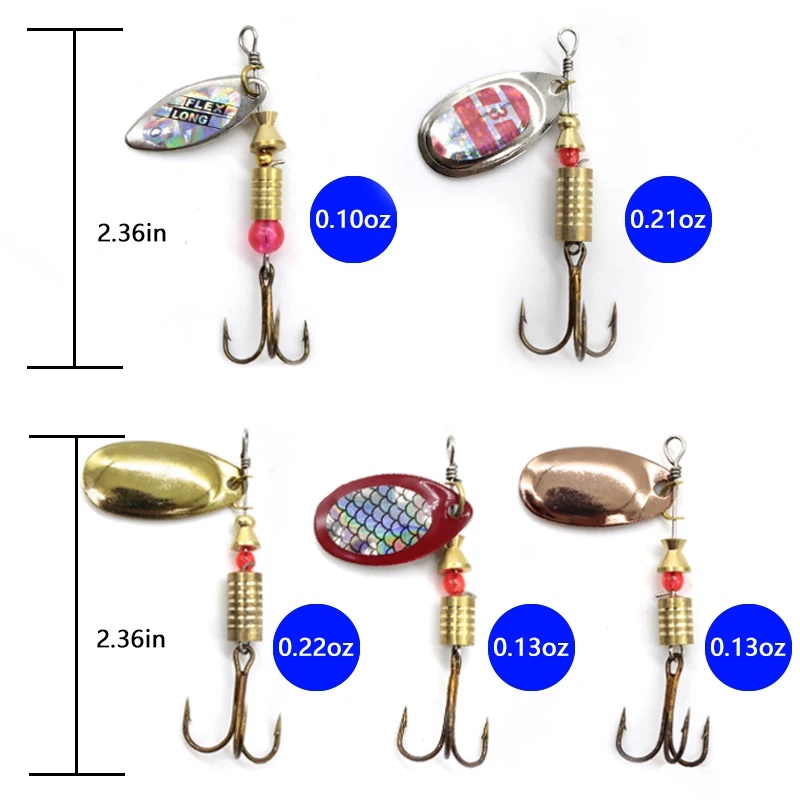 Metal Spoon Spinner Fishing Lu - Fishing Lure Crankbait review and price