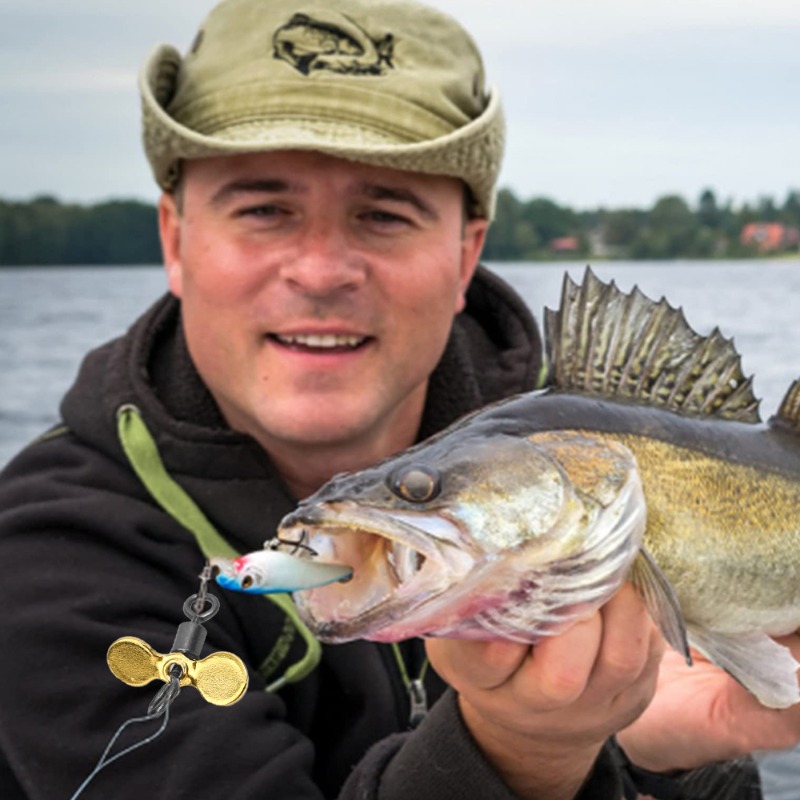 Plug Casting Fishing Propeller - Fishing Lure Spinnerbait review and price