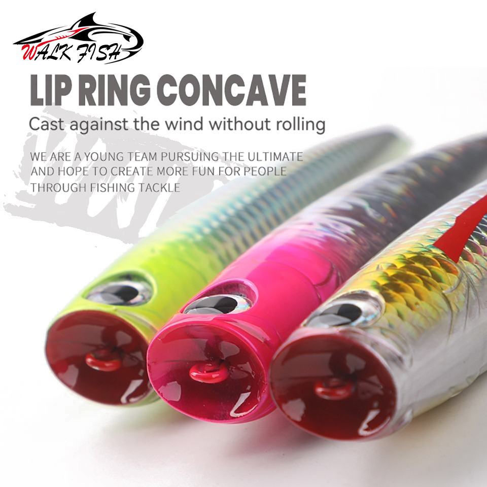 WALK FISH 1Pcs 110mm 25g Float - Fishing Lure Popper review and price
