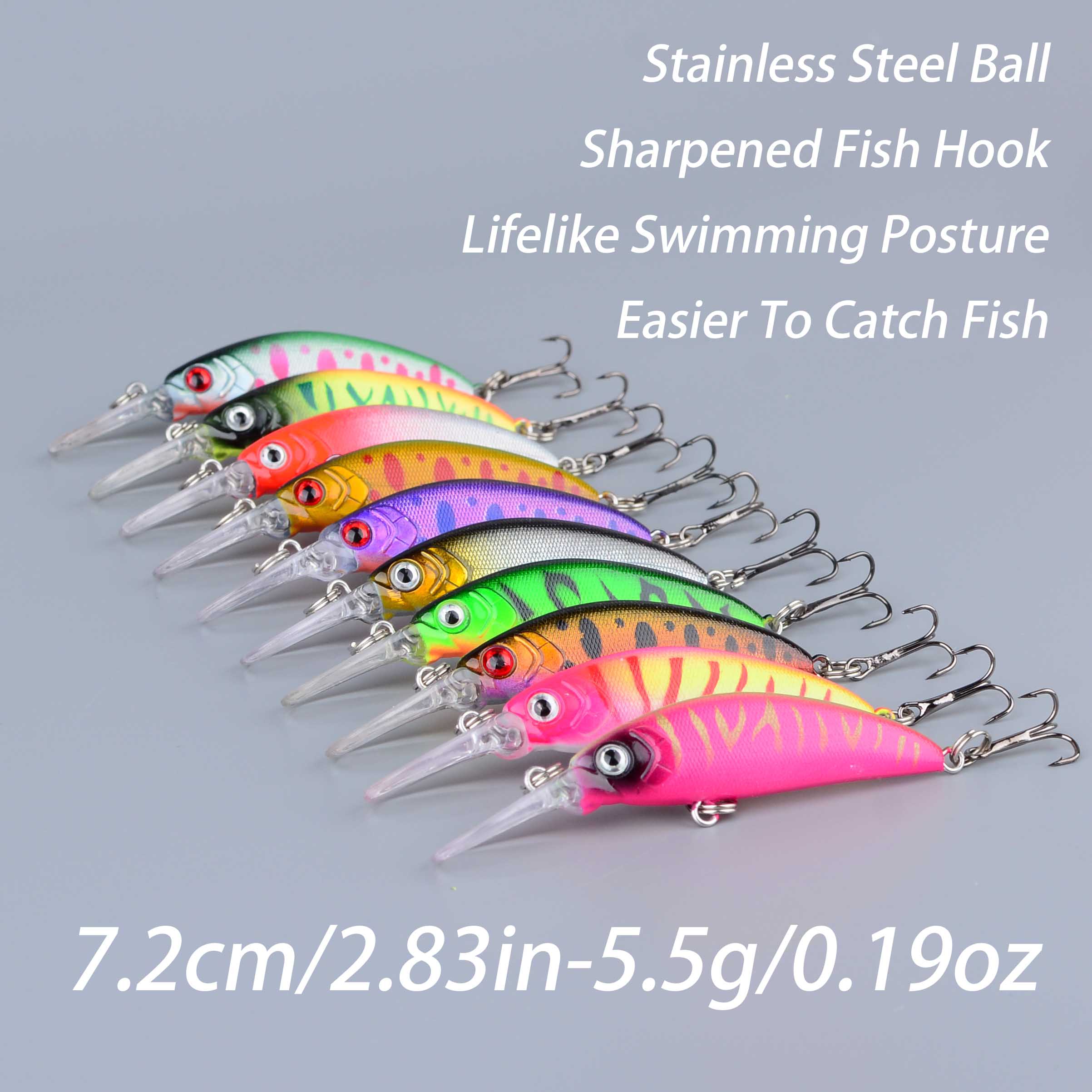 Suspending Minnow Fish Bait Je - Fishing Lure Jerkbait review and price