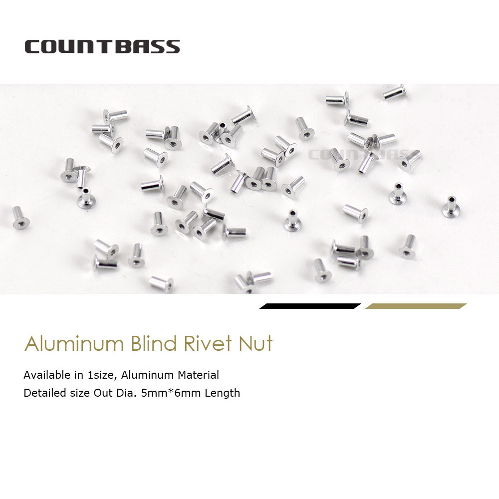 COUNTBASS 50pcs Blind Rivet Nu - Fishing Lure Buzzbait review and price