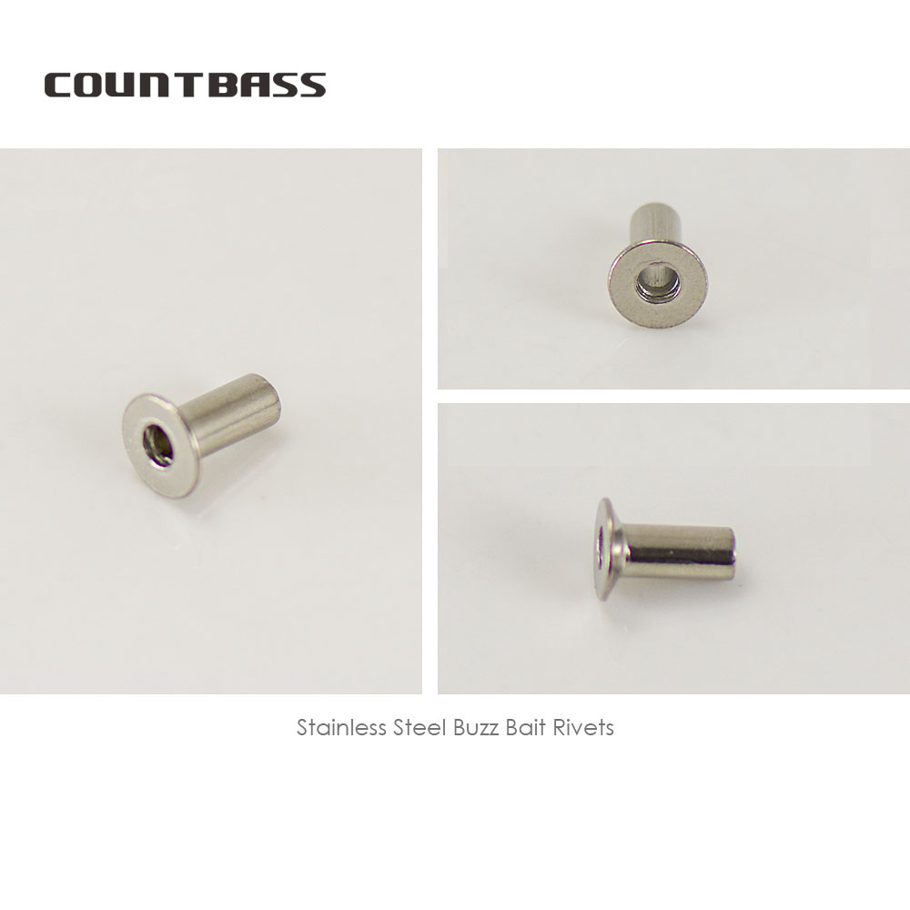 COUNTBASS 50pcs Blind Rivet Nu - Fishing Lure Buzzbait review and price