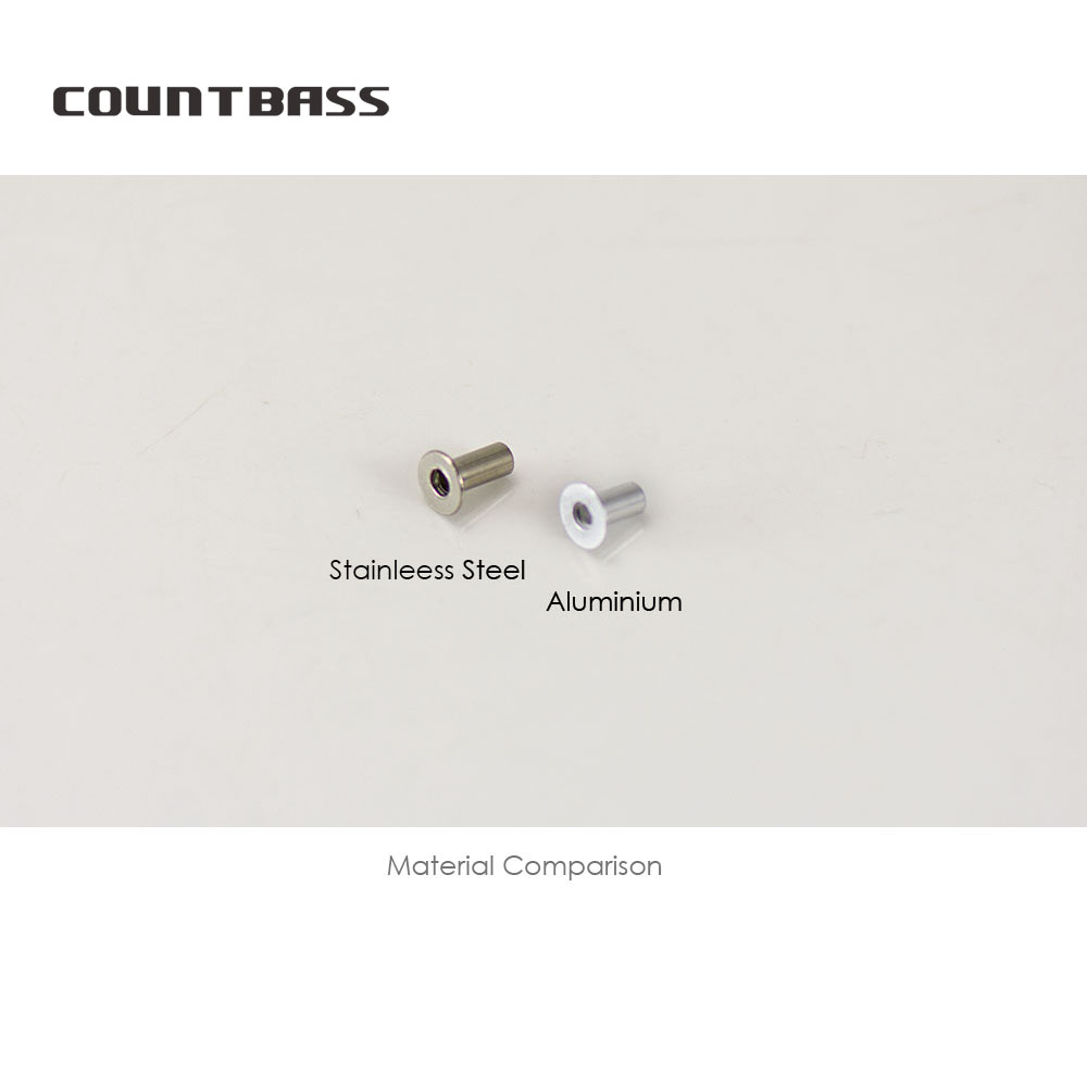 COUNTBASS 50pcs Blind Rivet Nu - Fishing Lure Buzzbait review and price