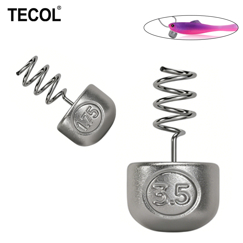 TECOL 1G 1.75G 2.7G 3.5G Spira - Fishing Lure Accessories review and price