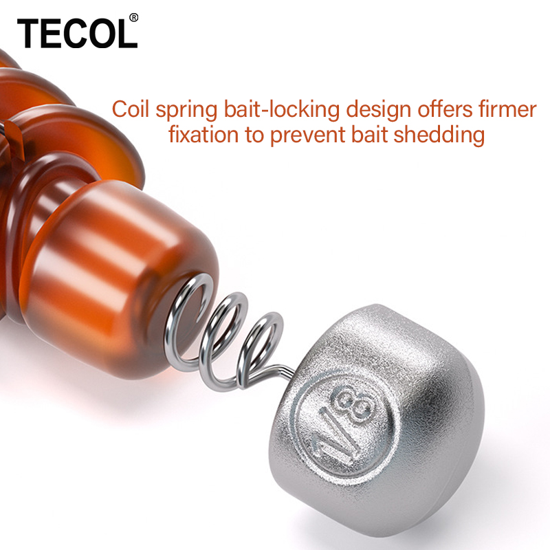 TECOL 1G 1.75G 2.7G 3.5G Spira - Fishing Lure Accessories review and price