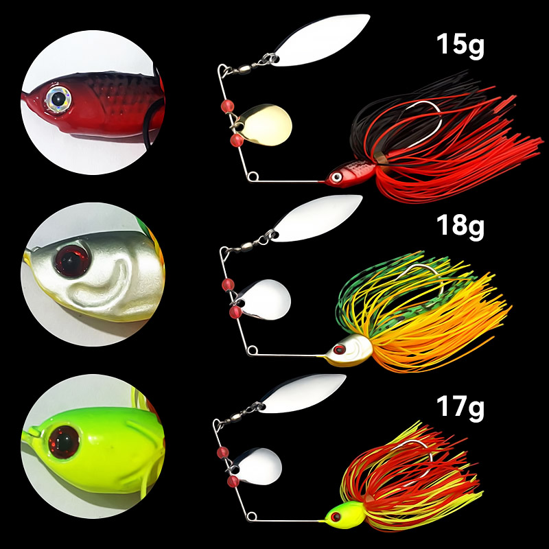 Bazooka 15g 18g Spinnerbait Fi - Fishing Lure Spinner review and price