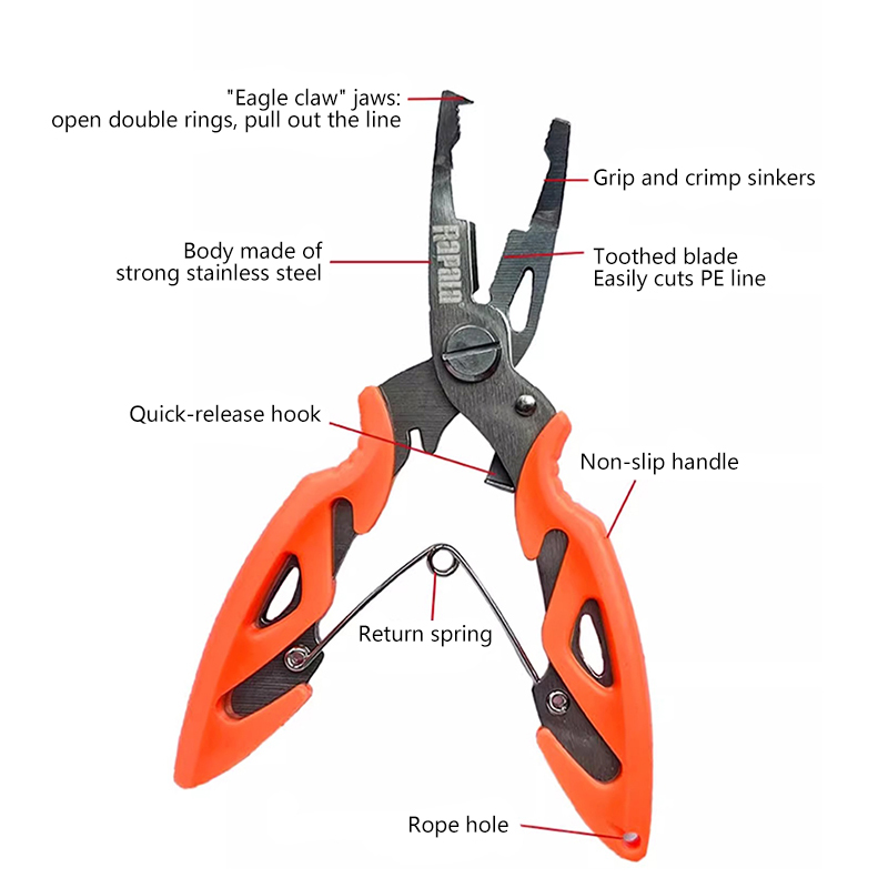 Rapala Mini Lure Pliers/Fish C - Fishing Lure Kit review and price