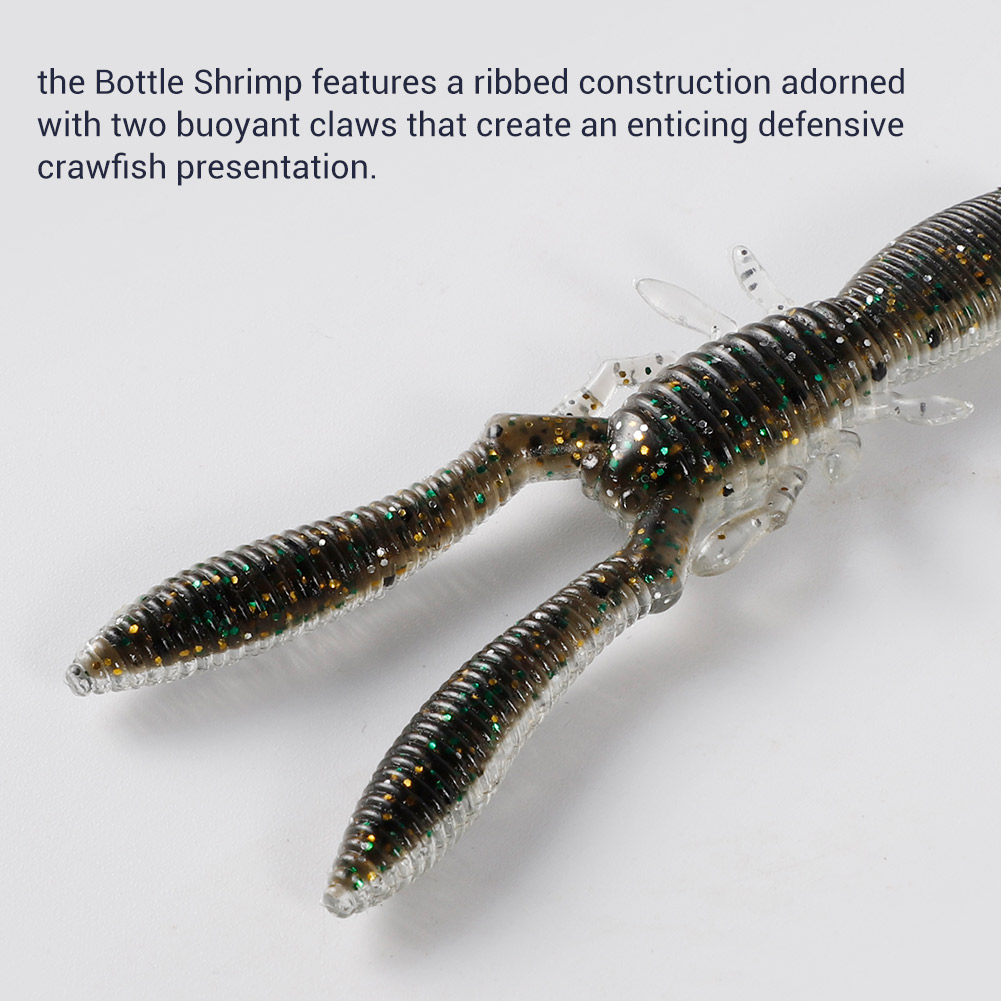 NOEBY Bottle Shrimp Craw 75mm  - Fishing Lure Spinnerbait review and price