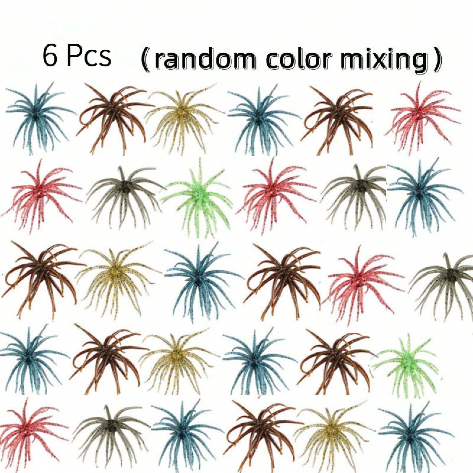 6Pcs Fishing Sea Urchin Soft L - Fishing Lure Topwater review and price