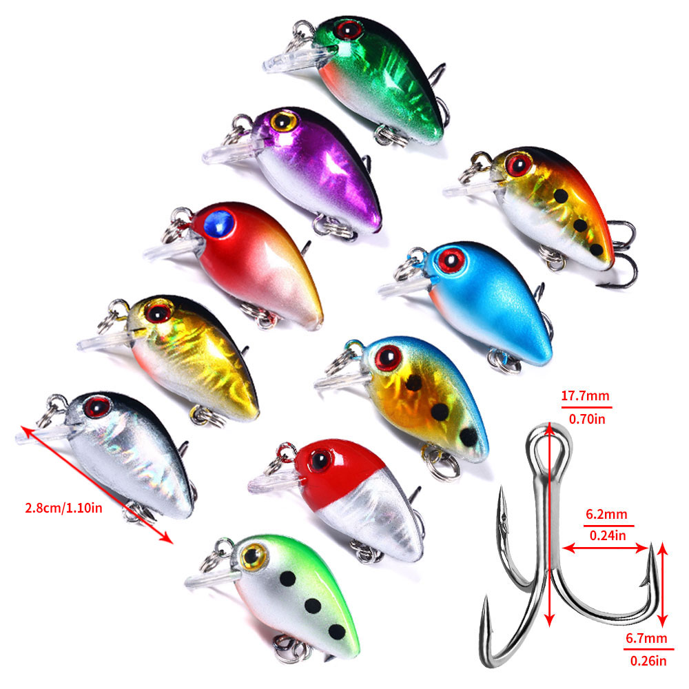 Pro Fishing Lures Kit 56 Piece - Fishing Lure Crankbait review and price