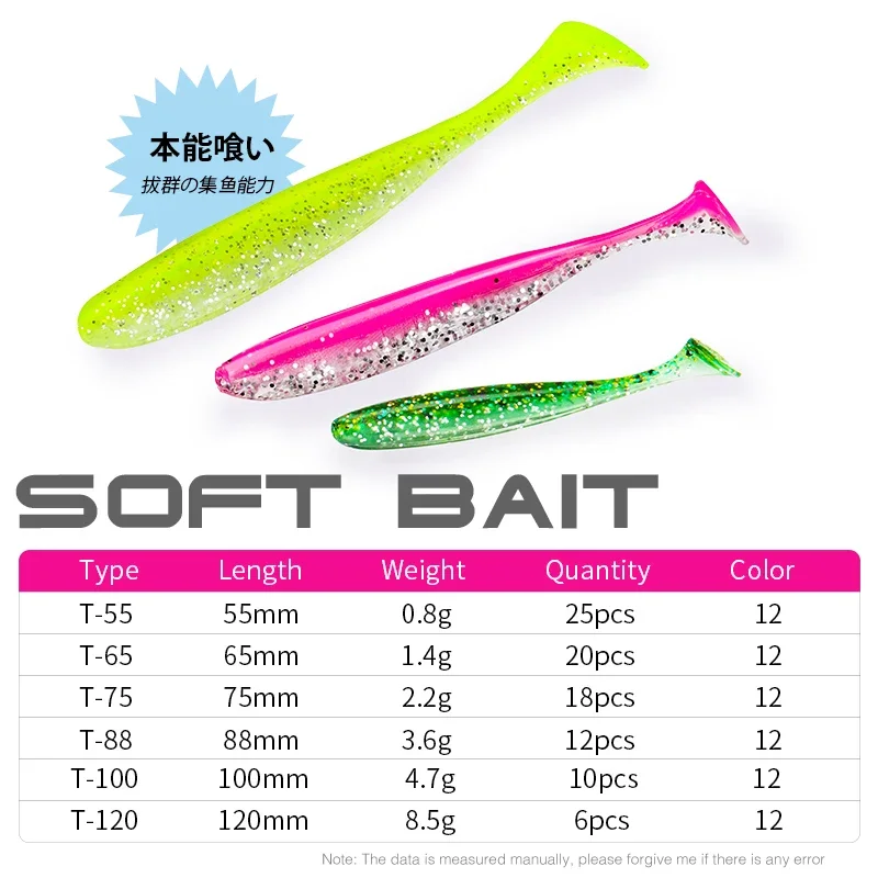 TSURINOYA NEW SIZE 100mm 120mm - Fishing Lure Soft Plastic review and price