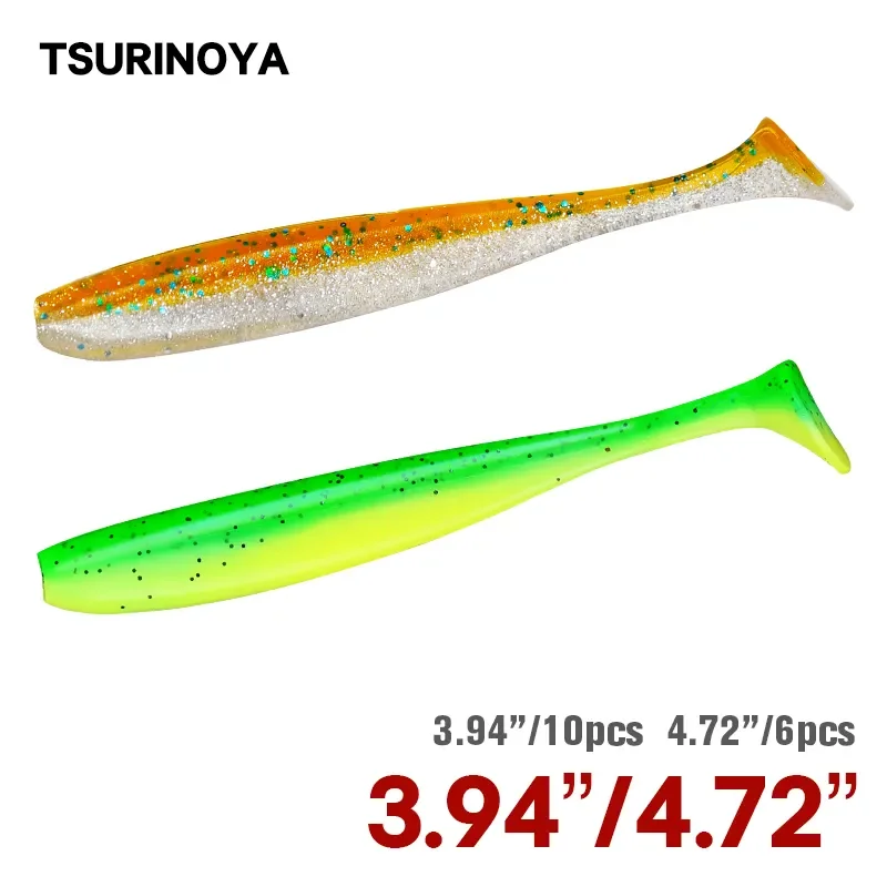 TSURINOYA NEW SIZE 100mm 120mm - Fishing Lure Soft Plastic review and price