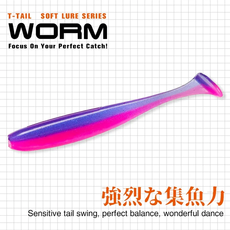 TSURINOYA NEW SIZE 100mm 120mm - Fishing Lure Soft Plastic review and price