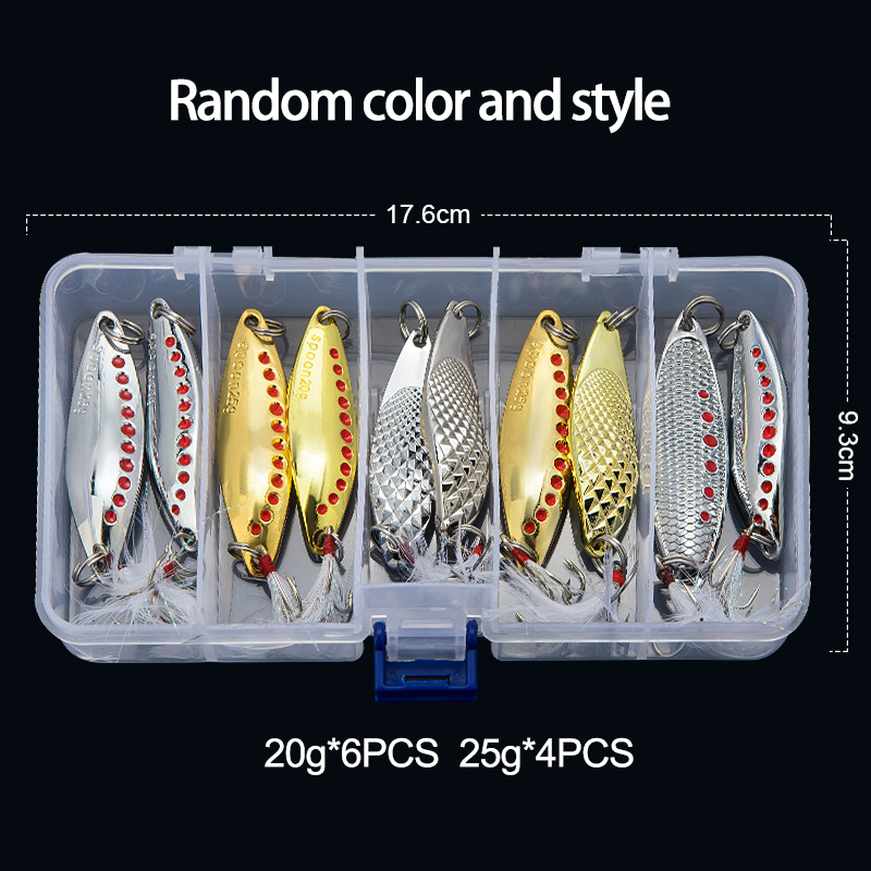 Metal Spoon Spinner Fishing Lu - Fishing Lure Spinner review and price