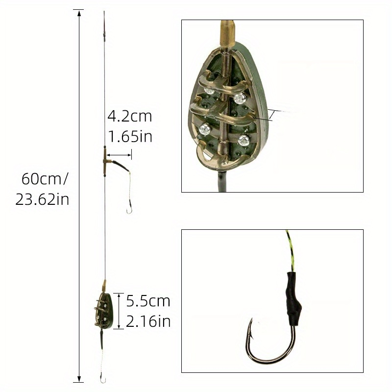 1pc Carp Fishing Feeder Kit Fe - Fishing Lure Accessories review and price