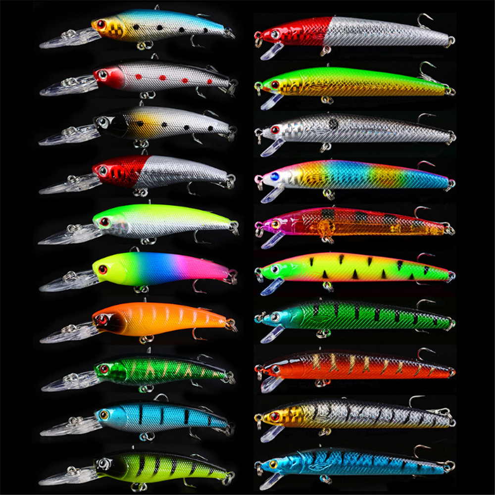 20pcs/lot Minnow Fishing Lures - Fishing Lure Crankbait review and price
