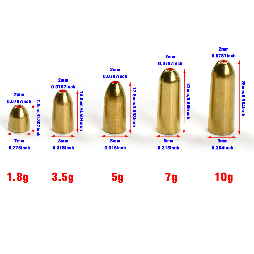 15Pcs Multi-Weight Solid Brass - Fishing Lure Making Kit review and price