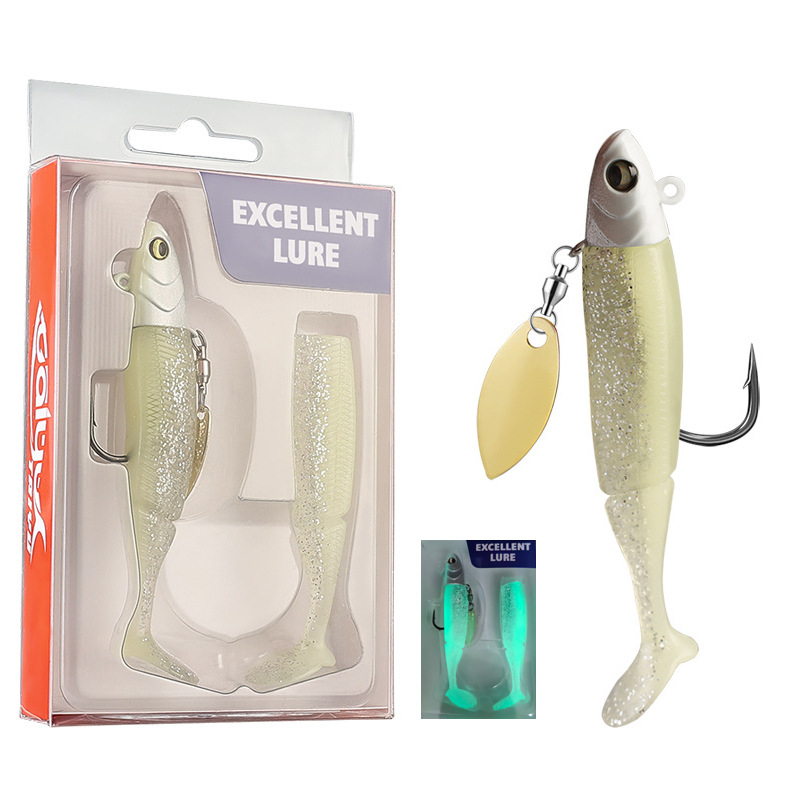 1Pcs Soft Swimbait Fishing Lur - Fishing Lure Blade Bait review and price