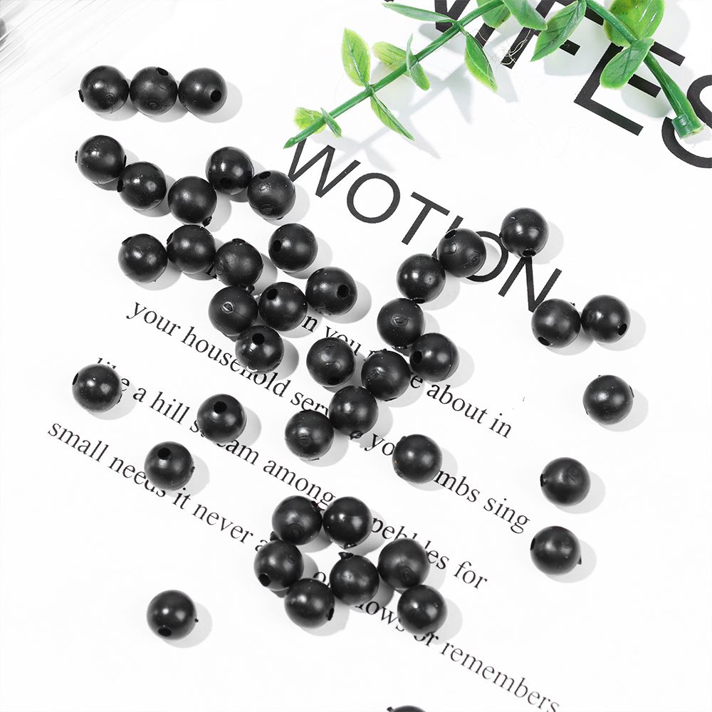 100pcs/lot Fishing Beads Space - Fishing Lure Soft Plastic review and price