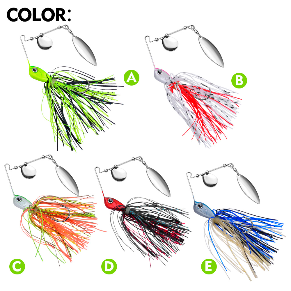 Proberos 10/14g Spinner Bait F - Fishing Lure Blade Bait review and price