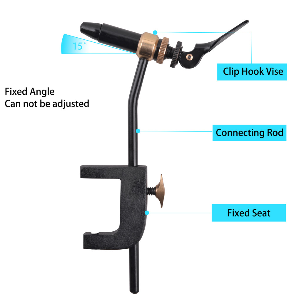 Rotary Fly Tying Vise Tool Saf - Fishing Lure Making Kit review and price
