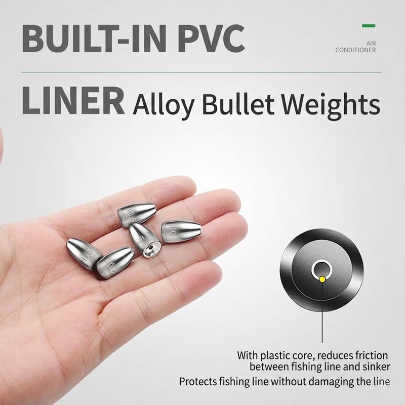Lead-Free Alloy Bullet Weights - Fishing Lure Making Kit review and price