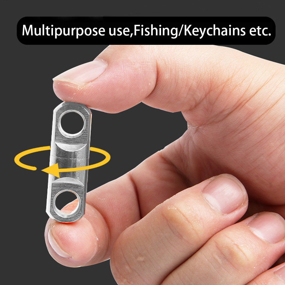 10pcs Solid Swivels for Fishin - Fishing Lure Spinner review and price