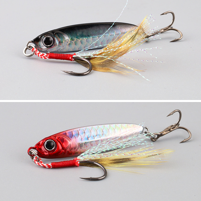 Micro Metal Jig 7g 10g 15g 20g - Fishing Lure Spoon review and price
