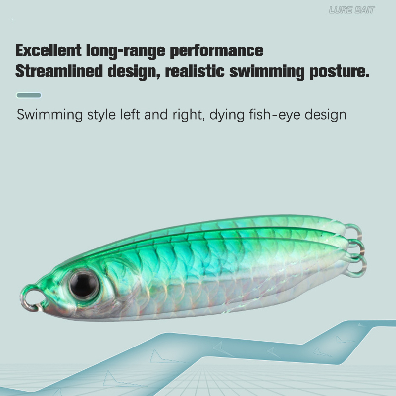 Micro Metal Jig 7g 10g 15g 20g - Fishing Lure Spoon review and price