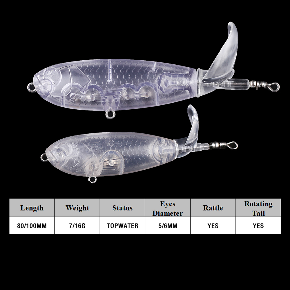 Chan’sHuang 20PCS Unpainted Bl - Fishing Lure Popper review and price