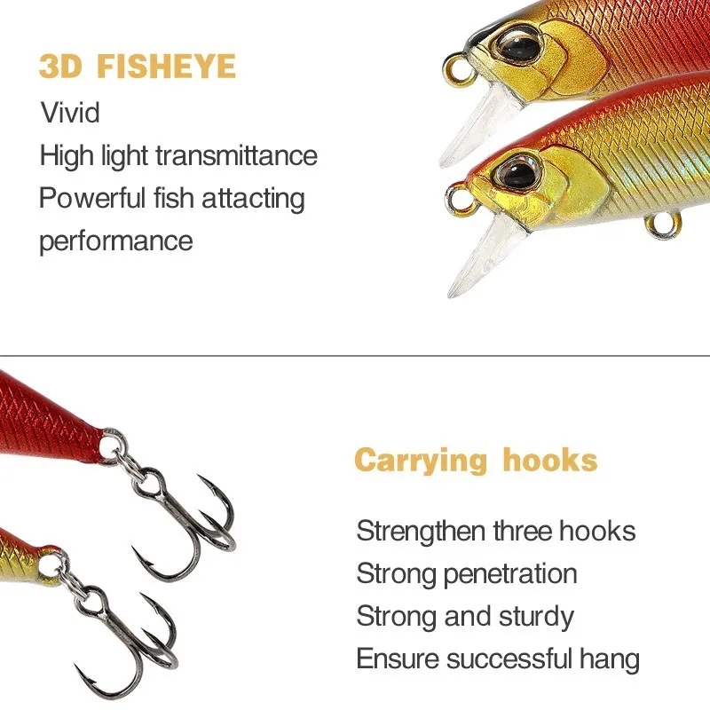 15Pcs Sinking Minnow Fishing L - Fishing Lure Jerkbait review and price
