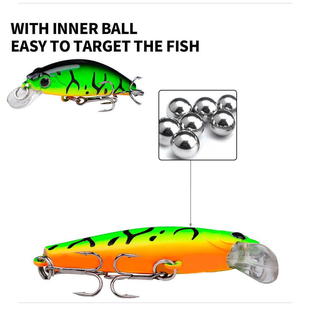 5.6cm 6.8g Mini Sinking Minnow - Fishing Lure Jerkbait review and price