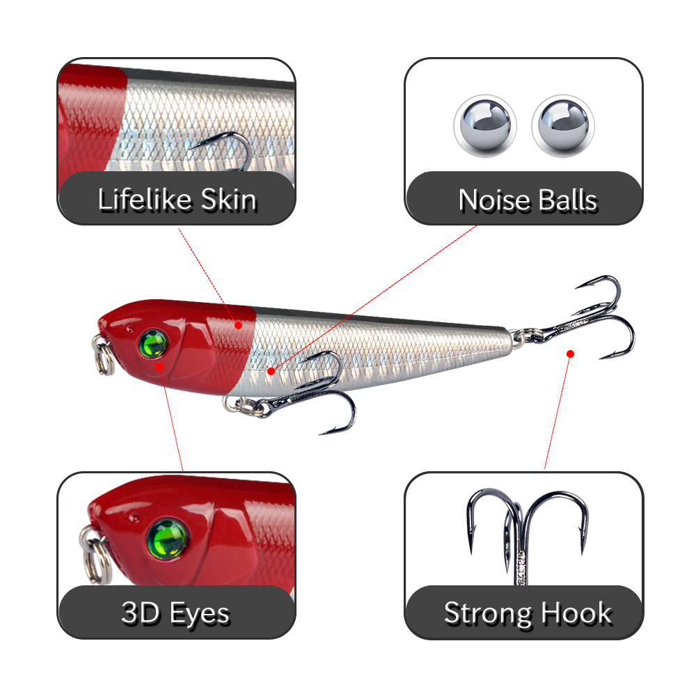 LINGYUE 1PCS Hard Pencil Fishi - Fishing Lure Swimbait review and price