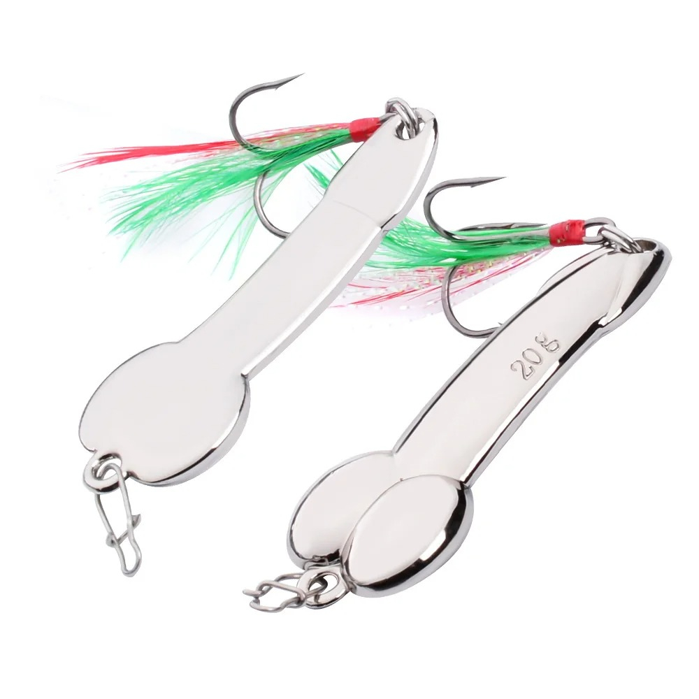 Metal Spoon Penis Shape Fishin - Fishing Lure Spoon review and price