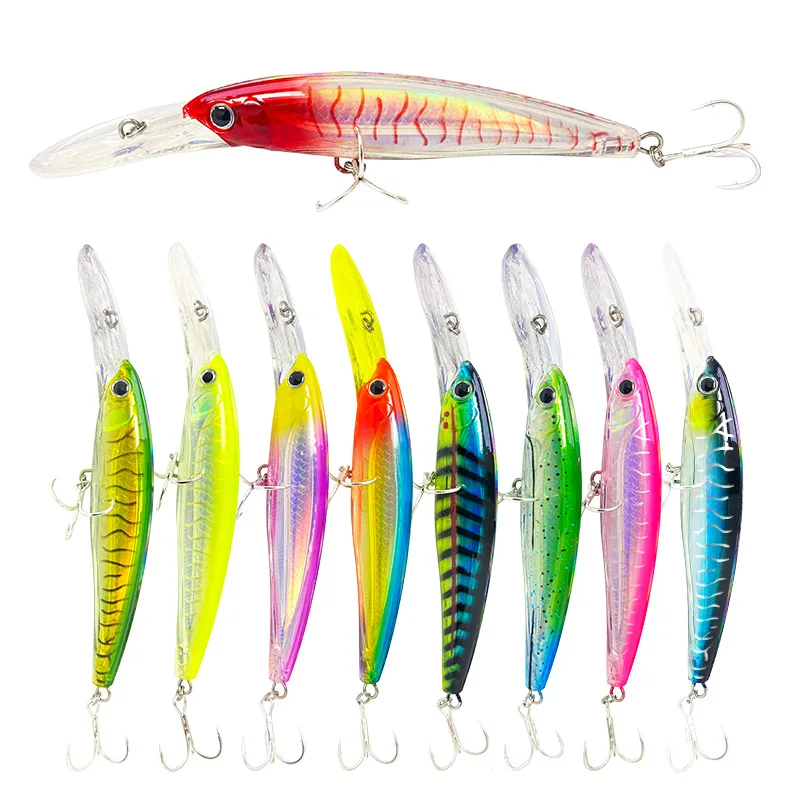 140mm 47g Big Trolling Minnow  - Fishing Lure Jerkbait review and price
