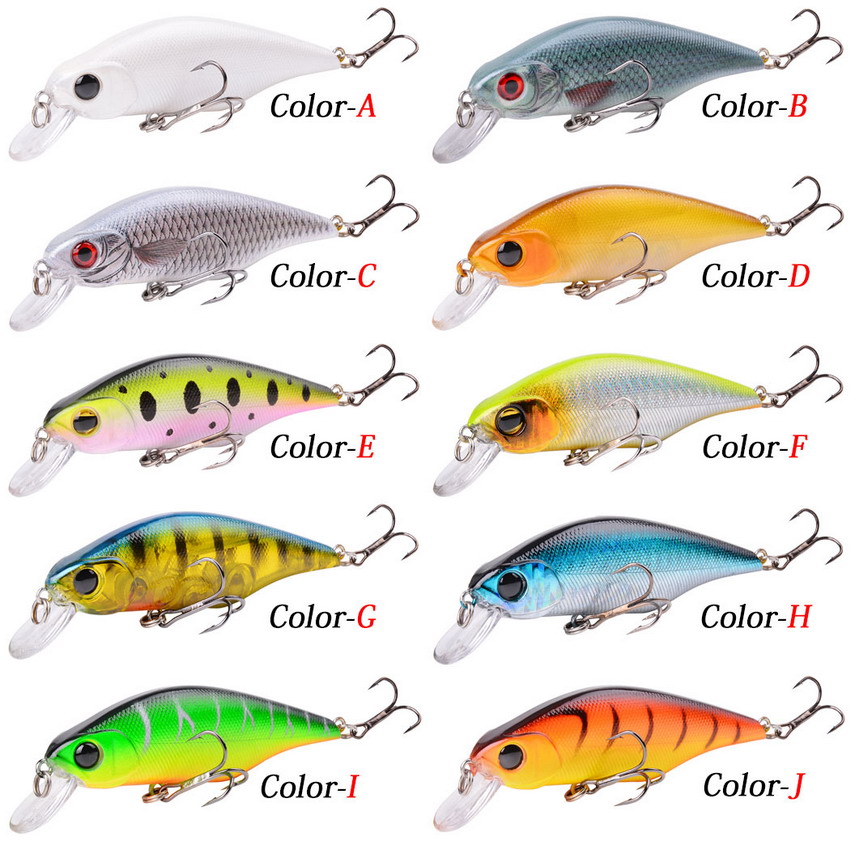 1pcs High Quality Minnow Fishi - Fishing Lure Crankbait review and price